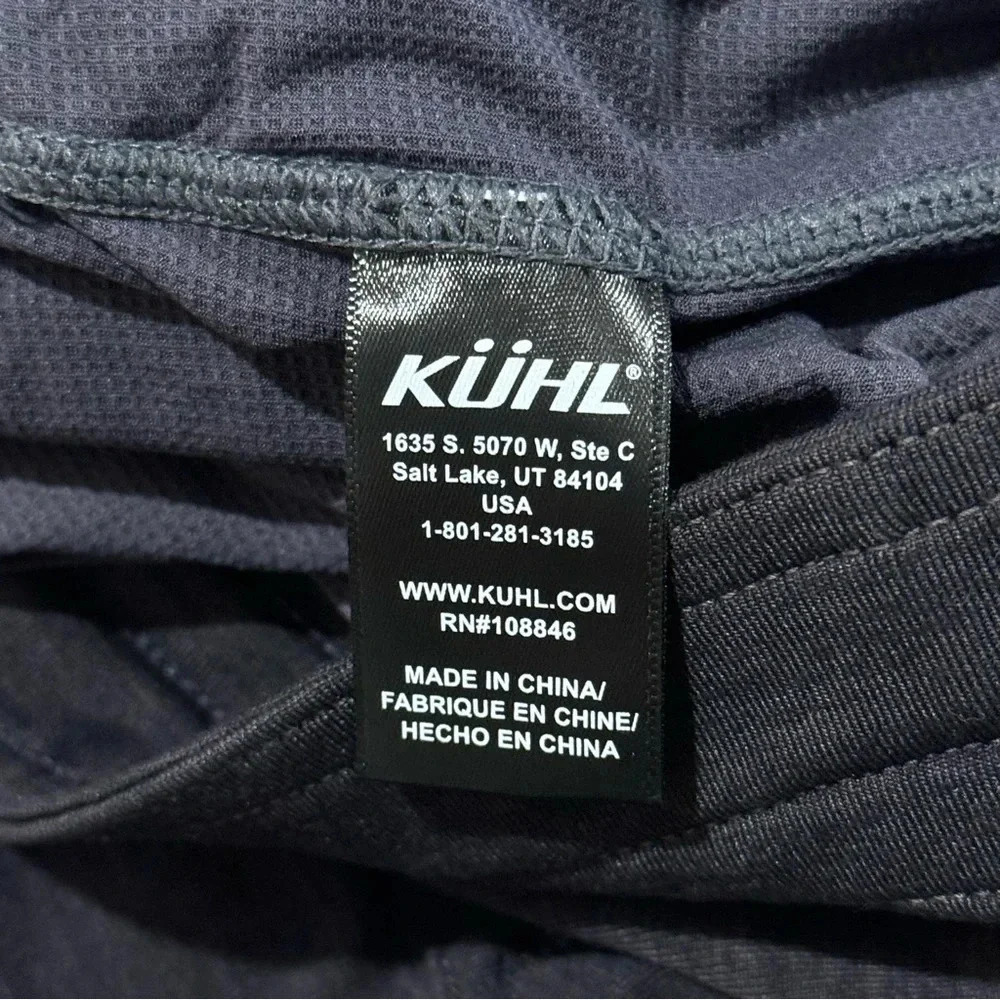 Kuhl Mova Skort Women XS Charcoal Gray Cargo Pocket Stretch Hiking Athletic - Picture 7 of 9